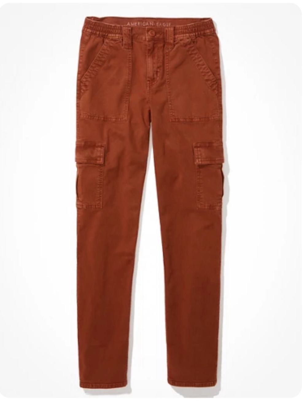 American Eagle Outfitters Women’s Bronze Stretch Cargo Pants